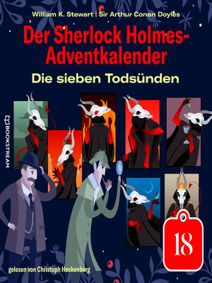 cover image of Die sieben Todsünden--Der Sherlock Holmes-Adventkalender, Tag 18